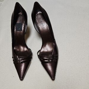 BCBGirls Chocolate Brown Pointed Heels